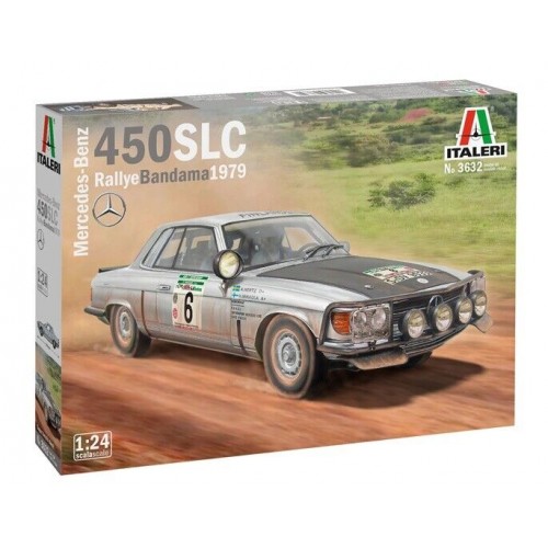1/24 Italeri Mercedes-Benz  450 SLC Rallye Bandama 1979   3632